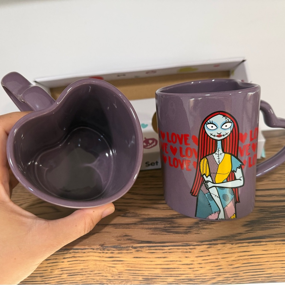 Set of Two Nightmare Before Christmas Mugs